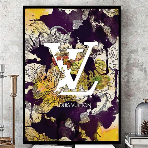 louis vuitton prints for wall